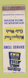 Matchbook Cover - Kwik Car Wash Inkster MI WEAR
