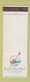 Matchbook Cover - Detroit Boat Club MI WEAR