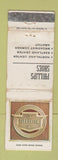 Matchbook Cover - Florsheim Shoes Detroit MI WORN WHITE #2