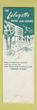 Matchbook Cover - Lafayette Hotel Long Beach CA WEAR