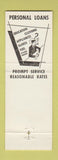 Matchbook Cover - Orange County Trust Middletown NY