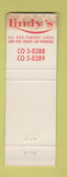 Matchbook Cover - Lindy's Restaurant New York City