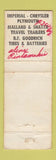 Matchbook Cover - Hornbogen Auto Sales Marquette MI WEAR Chrysler Plymouth