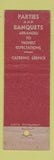 Matchbook Cover - Gastis Restaurant Smorgasbord Chicago IL