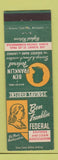 Matchbook Cover - Ben Franklin Federal Savings St Paul MN Robbinsdale
