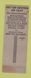 Matchbook Cover - Famous American Cafeteria New York City WEAR
