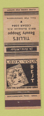 Matchbook Cover - Tillie's Beauty sHop Chicago?