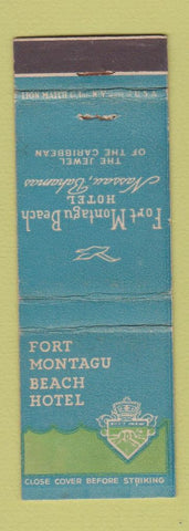 Matchbook Cover - Fort Montagu Beach Hotel Nassau Bahamas