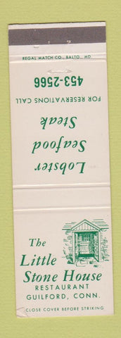 Matchbook Cover - Little Stone House Guilford CT