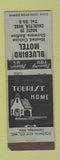 Matchbook Cover - Bluebird Motel Charlton MA WEAR