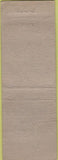 Matchbook Cover - Matchbook Cover VFW St Paul MN WEAR