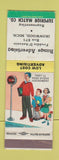 Matchbook Cover - Range Advertising Freddie D'Antonio Ironwood MI Superior Match
