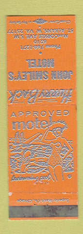 Matchbook Cover - John Smiley's Motel St Albans WV girlie
