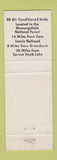 Matchbook Cover - The Hermitage Bartow WV WEAR