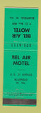 Matchbook Cover - Bel Air Motel Bluefield WV