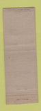 Matchbook Cover - Hotel Prichard Huntington WV TRIMMED STRIKER