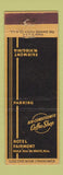 Matchbook Cover - Hotel Fairmont WV WEAR