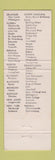 Matchbook Cover - Dutch Pantry Restaurants 1976 CHAIN