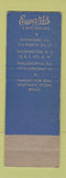 Matchbook Cover - Ewart's Cafeteria Richmond VA WEAR