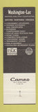 Matchbook Cover - Washington Lee Savings and Loan Tysons Corner VA
