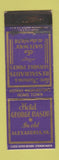 Matchbook Cover - Hotel George Mason Alexandria VA WEAR