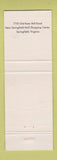 Matchbook Cover - Phineas II Prime Rib Springfield VA