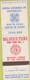 Matchbook Cover - Matchbook Cover VFW Sioux Falls SD