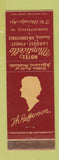 Matchbook Cover - Hotel Monticello Charlottesville VA WEAR
