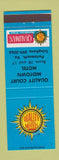Matchbook Cover - Quality Court Motel Portsmouth VA