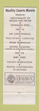 Matchbook Cover - Quality Court Motel Portsmouth VA