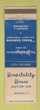 Matchbook Cover - Hospitality House Motor Inn Arlington VA