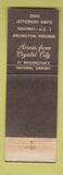 Matchbook Cover - Hospitality House Motor Inn Arlington VA
