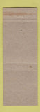 Matchbook Cover - General Lewis Hotel Lewisburg WV