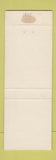 Matchbook Cover - Jacbo Supply Piping Huntington WV