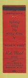 Matchbook Cover - Roth Motel Bridgeport WV