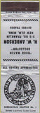 Matchbook Cover - Matchbook Cover VFW New Ulm MN match collector
