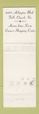 Matchbook Cover - Restaurant La Bohema Falls Church VA