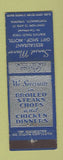 Matchbook Cover - Sunset Manor Restaurant motel Portsmouth NH