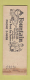 Matchbook Cover - Hill Top Restaurant Richmond VA WORN