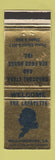 Matchbook Cover - The Lafayette Williamsburg VA restaurant