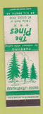 Matchbook Cover - The Pines Mount Gilead OH WEAR