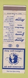 Matchbook Cover - Airways Hotel Chian Buffalo Syracuse NY