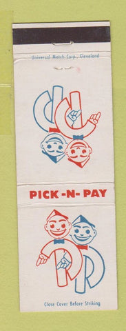 Matchbook Cover - Pick n Pay Grocery