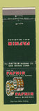Matchbook Cover - Fafnir Ball Bearings New Britain CT WEAR