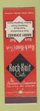 Matchbook Cover - Rock Knit Coats Harry Schwarz Medina OH Cleveland