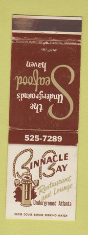 Matchbook Cover - Binnacle Bay Restaurant Atlanta GA