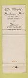 Matchbook Cover - Murphy's Fort Lauderdale FL