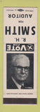Matchbook Cover - RH Smith for Auditor