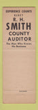 Matchbook Cover - RH Smith for Auditor