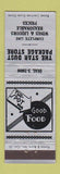 Matchbook Cover - Star Dust Package Store restaurant